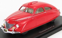 Modellauto Statisch Autocult Thomas Rocket Car Usa 1938 Rot Massstab 1/43