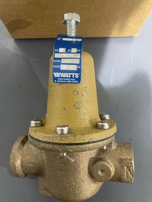 NEW OPEN BOX Watts Water Technologies 0322825 Feed Water Pressure Regulator