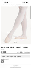 Capezio ballet shoes juliet II 2027 LPK 8M