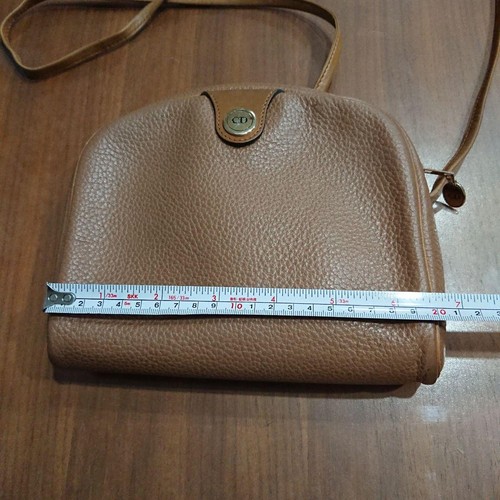 Christian Dior Schultertasche Handtasche CD Leder Braun Original - Bild 14 von 24
