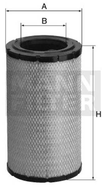 Luftfilter Mann-Filter C 946 Filtereinsatz-image