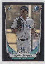2014 Bowman Draft Chrome Black Refractor 21/75 Austin Cousino #CDP82 0o9
