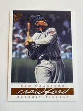 2003 Topps Gallery Hall of Fame Baseball #6 - Sam Crawford - Detroit Tigers