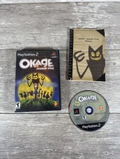 OKAGE: Shadow King (Sony PlayStation 2 PS2, 2001) CIB Complete (Water Damage)