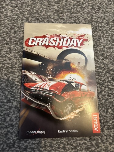 Crashday PC-CD ROM Video Game Atari Complete With Manual - Picture 4 of 5