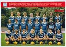 Imagen del equipo Stuttgart Kickers firmada varias veces con autógrafos (Oy-404