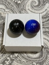 Vice Pro Plus Black and Vice Pro Galaxy Purple Golf Balls in Mint, AAAAA