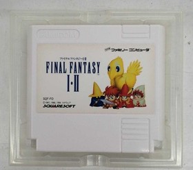 Square Final Fantasy I&II Famicom RPGs for Nintendo NES Games