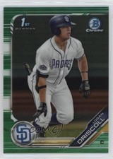 2019 Bowman Draft Chrome Green Refractor 7/99 Logan Driscoll #BDC-183 w5p