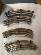 Lot of 20 Curve Lionel  Marx 027 Gauge 3 Rail Track Sections