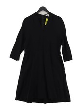 L.K. Bennett A-Line Mini Dress UK18 in Black
