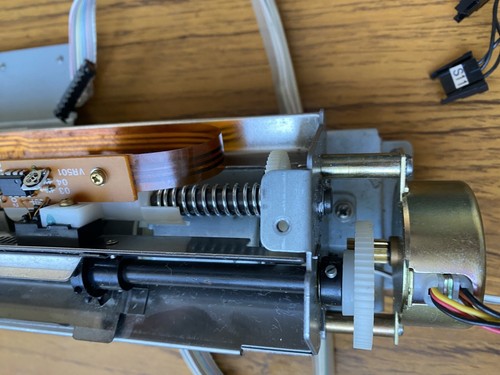 BROTHER KNITTING MACHINE KH950i KH-950 NEEDLE SELECTOR CARD READER ASSEMBLY - Picture 3 of 19