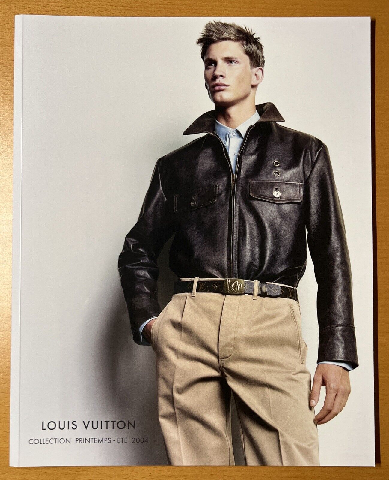 NEW Louis Vuitton Catalog Men's Collection Spring & Summer 2004