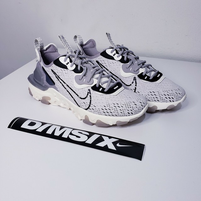Size 7.5 - Nike React Vision Vast Grey 2020 for sale online | eBay