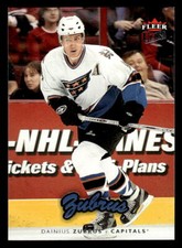 Dainius Zubrus 2006 Ultra #198   Washington Capitals