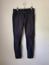 prana Womens Pants 8 Gray Ankle Hiking Outdoor Mid Rise Fitted Tapered Camping