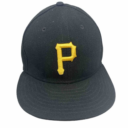 New Era Pittsburgh Pirates 59FIFTY Cooperstown Casquette rétro ajustée Motif tableau blanc, blanc/noir, 57 EU