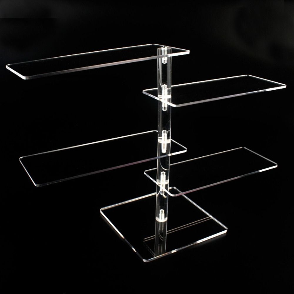 Acrylic Glasses Display Shelf Transparent Jewelry Organizer Stand eBay