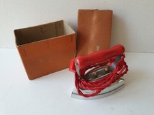 Ancien fer à repasser électrique de  voyage (miniature / jouet) milieu XX ème