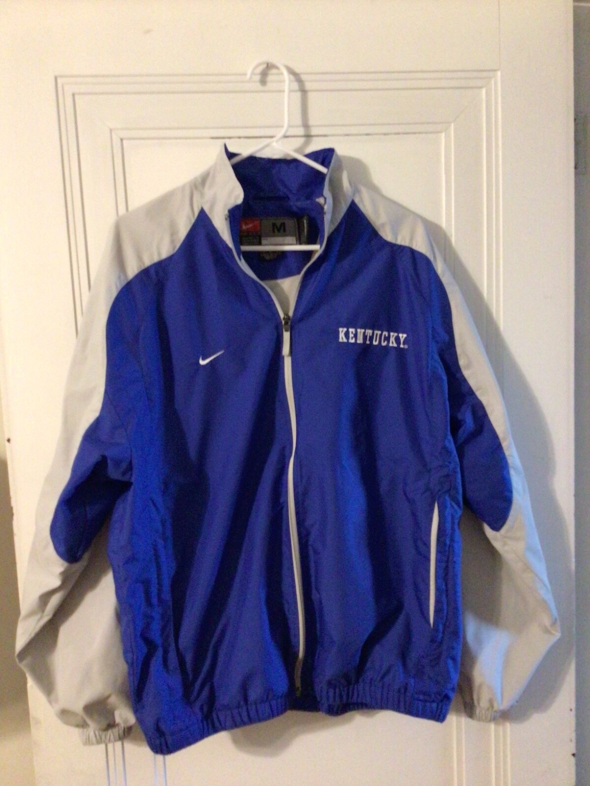 Vintage 90s Nike UK University Of Kentucky Wildcats Men’s Blue Full Zip Jacket M