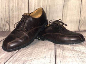 brown nike golf shoes
