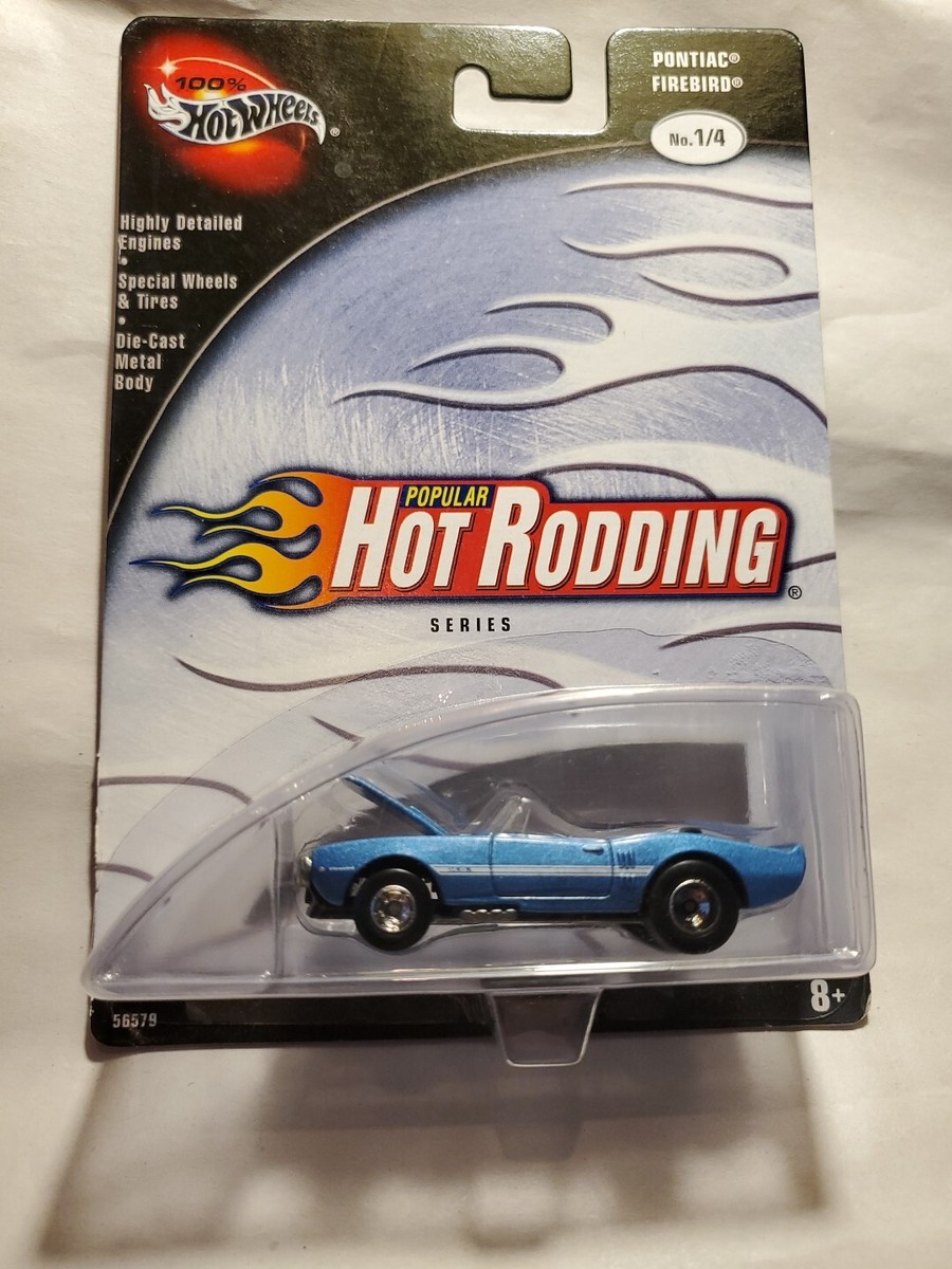 🔥 2002 HOT WHEELS Popular Hot Rodding 1967 Pontiac Firebird (Blue