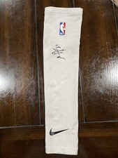 Killian Hayes Signed Game Worn Arm Sleeve NBA Autograph Detroit Pistons Proof