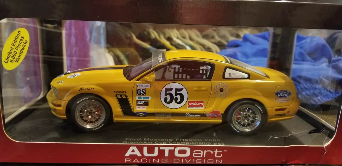 1/18 AUTOart Ford Mustang FR500C 2005 Grand-Am Cup Championships #55 **READ**