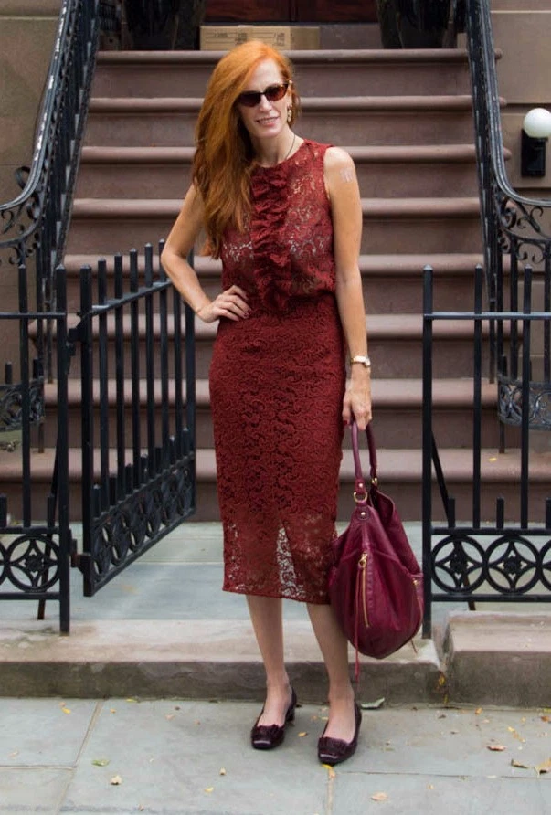 Jupe 2025 bordeaux zara