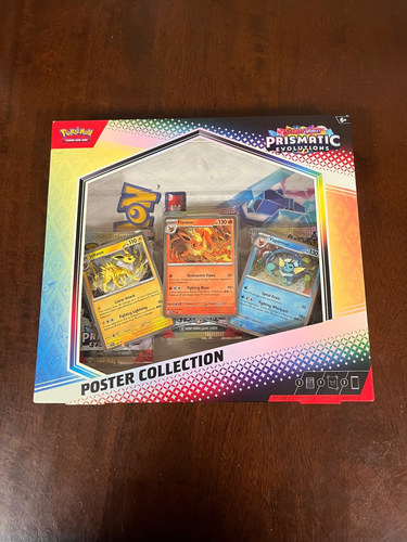 Pokémon Prismatic Evolutions Binder Collection NEW Sealed