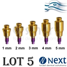 LOTx5 Equator Attachment  MIS conical V3 C1 SP Fit 1-5 mm
