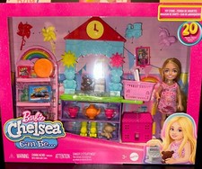 Barbie Chelsea Can Be... Toy Store Playset with Doll  accessories. NEW