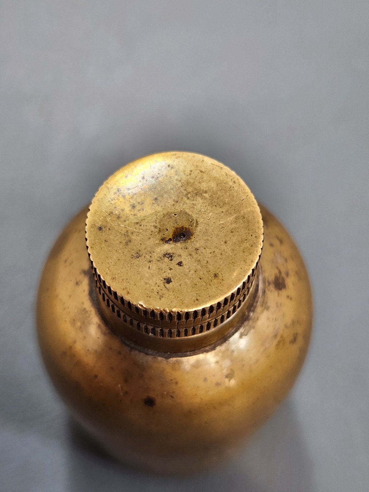 Antique Brass Gun Case Oil Bottle With Dibber Oiler Pot Oil Can eBay