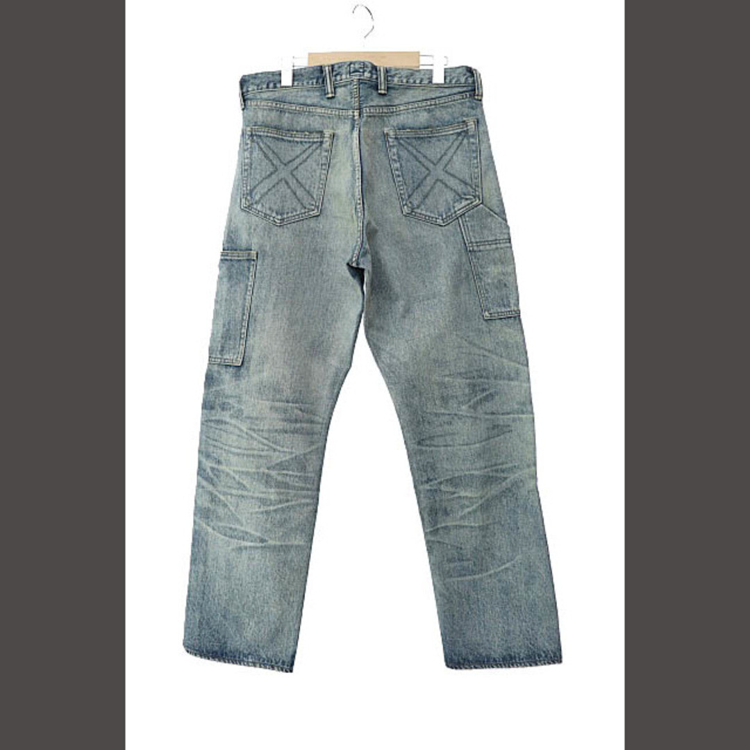 HUMAN MADE × KAWS COWS 23AW DENIM PANTS #2 LOGO EMBROIDERY