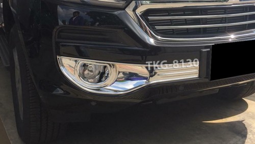 Chrome Fog Lamp Light Cover For Chevrolet Trailblazer 2016 2017 2018 2019 - Picture 2 of 4