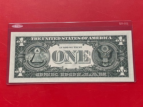 1974 $1 Dollar Fancy Serial Number Lucky 77777-5 In A Row (ST LOUIS H ) UNC - Picture 3 of 3