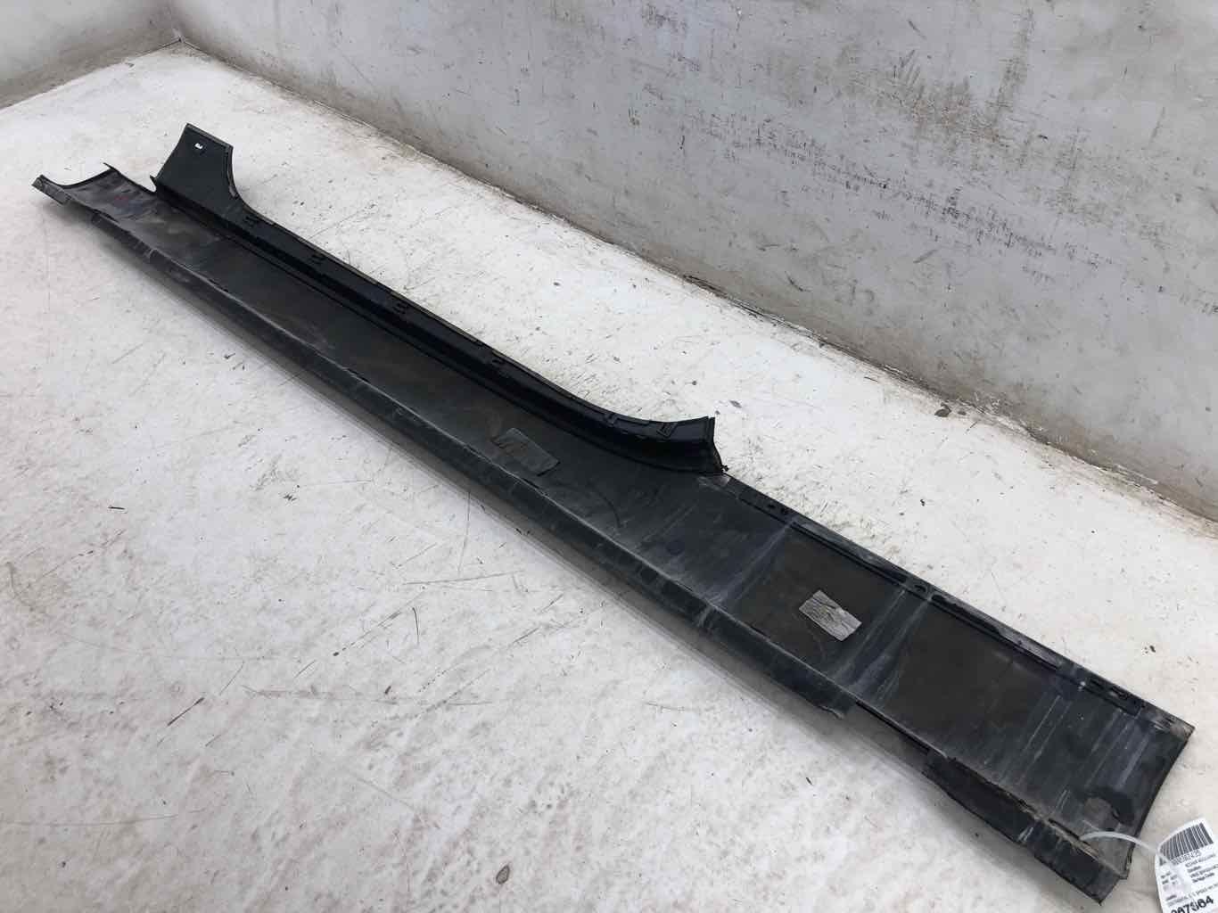 2009-2011 BENTLEY CONTINENTAL RIGHT SKIRT ROCKER MOLDING BLACK 3W7853852D OEM