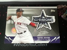2021 Topps Baseball Update All Star Game Commemorative Patch Rafael Devers