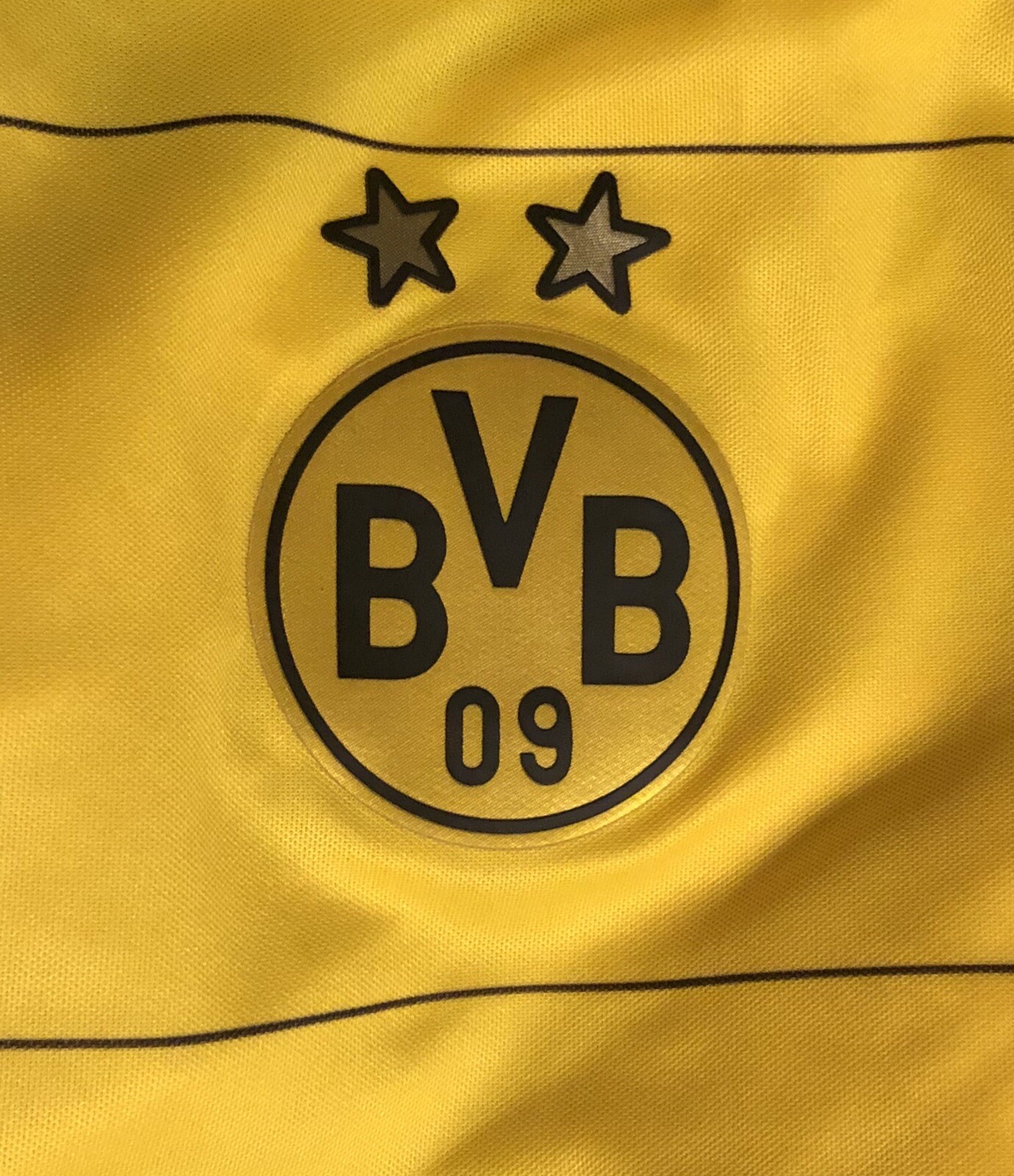 Puma Borussia Dortmund 15/16 Yellow Home Soccer Jersey 747991-01 Men’s Sz: Small image 2