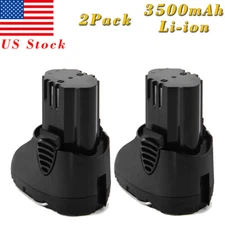 2x10.8V 3500mAh Li-ion Battery For Dremel 8000-01 855-01 855-02 8001-01 8001-02