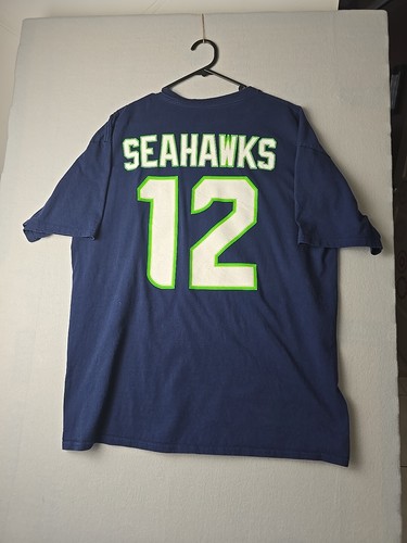 NFL Seattle Seahawks #12 Men's T-Shirt XL Team Apparel - Picture 8 of 12