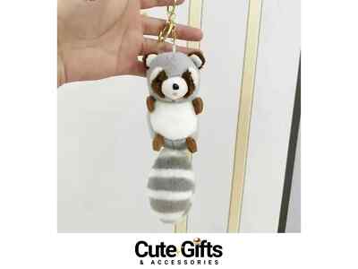 NEW CUTE Standing Red Panda Plush Toy plush keychain pendant Doll
