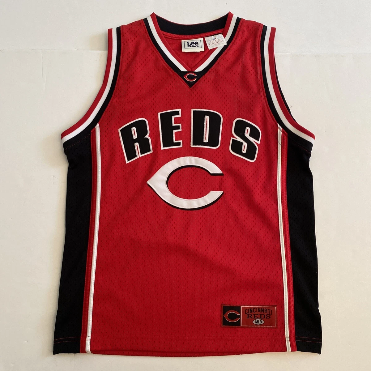 Cincinnati reds sleeveless jersey sales