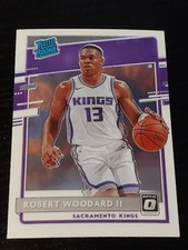 2020-21 Panini Donruss Optic ROBERT WOODARD II RC #187 Kings RATED ROOKIE