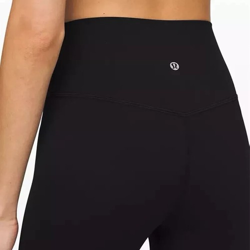 Lululemon Black Align Yoga Pants 25" High Rise Womens Leggings All Size