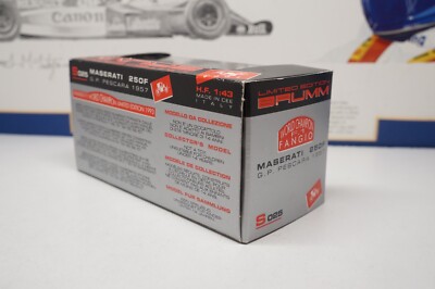 Brumm S025 Maserati 250f Juan Manuel Fangio 1957 Pescara GP #2 Ltd