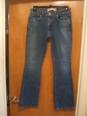 Levis Nouveau Boot Cut Blue Jeans 