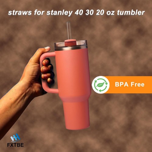 6-Pack Replacement Straws for Stanley 20OZ 14OZ Cup, Straw for Stanley 20 14 OZ - Picture 3 of 6