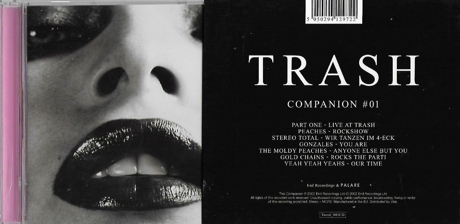 TRASH Companion #01 (VV.AA.) CD Nuovo