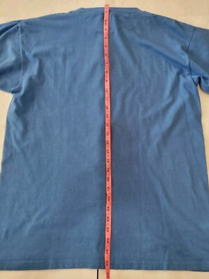 ONEITA / Tシャツ/XL/コットン/BLU// Vtg Oneita XL Blue Los Angeles Single Stitch Cotton Crewneck Tee